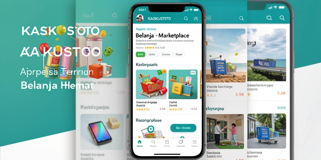 Tampilan antarmuka aplikasi KASKUSTOTO yang modern dan mudah digunakan.