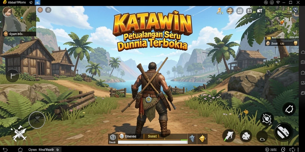 Tampilan antarmuka KATAWIN yang menarik dan memikat.
