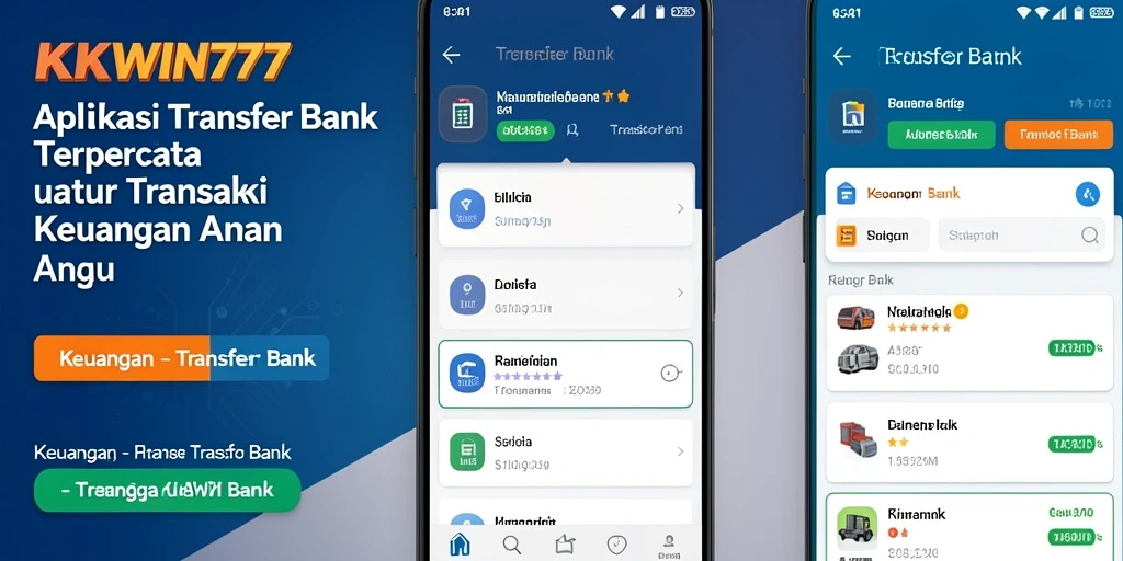 Antarmuka aplikasi KKWIN777 yang sederhana dan informatif.