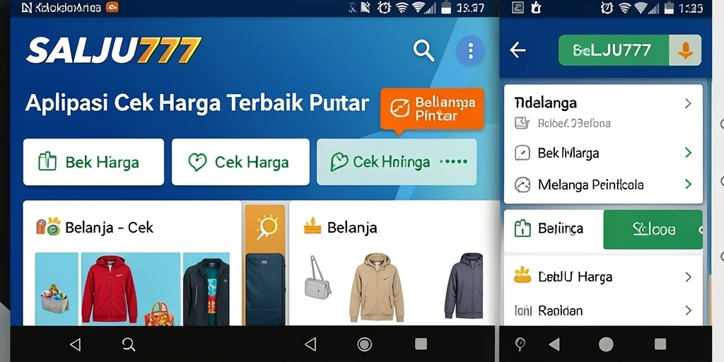 Tampilan antarmuka SALJU777 yang intuitif untuk cek harga.