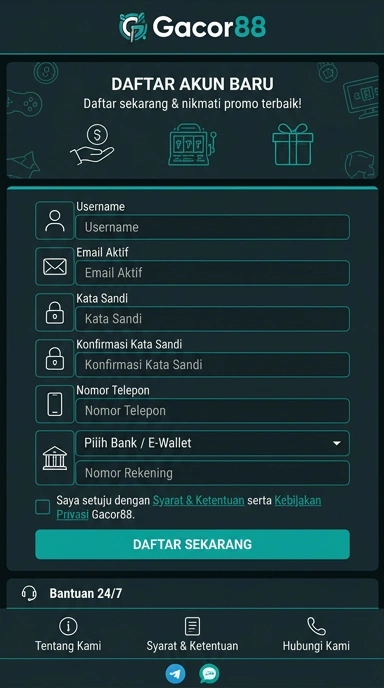 Panduan Registrasi Akun Gacor88 untuk Android